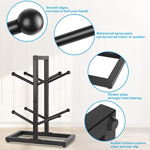 Basketball Organizers Metal Ball Storage Rack Sports Storage for Indoor Outdoor