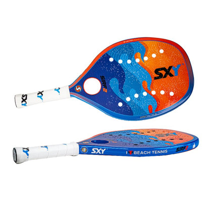 Blue Sirf 2 GT Sexy Brand Beach Tennis Paddle - Perfect for Beginners to Advanced Players - 1 Paddle -