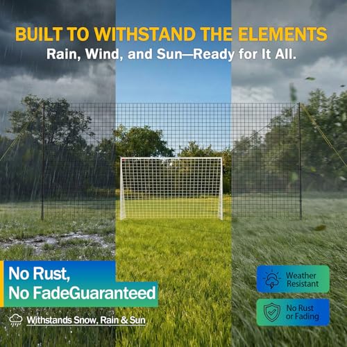 3-in-1 Soccer Goal with Rebounder & Backstop Net, Soccer Training Equipment for Backyard, Soccer Rebounder for Shooting, Passing & Ball Control, Kids & Youth - style: Junior