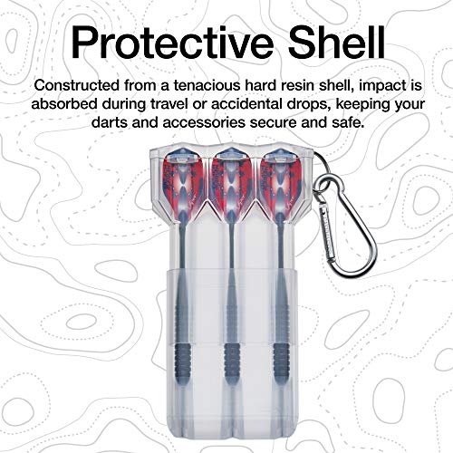 Casemaster by GLD Products Nomad Adjustable Dart Case - color: Clear