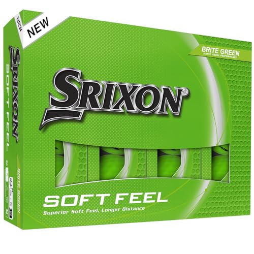 Srixon Soft Feel Golf Balls - color: Brite Green, style: Softfeel 14