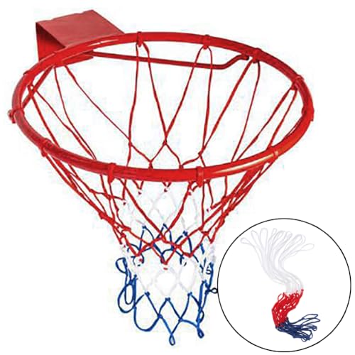 1pc Thickened and Durable Standard Basketball Net Nylon Hoop Goal Standard Rim for Basketball Stands