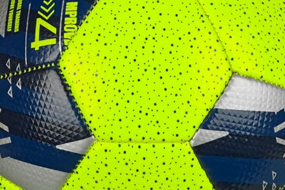 Select Street Kicker Skills Trainer Soccer Ball, Yellow/Blue, Size 4
