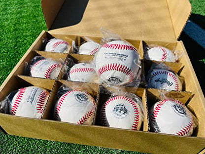 Rawlings | Cal Ripken Baseballs | Competition Grade | RCAL1 | Youth/14U | Multiple Count Options - style: Dozen