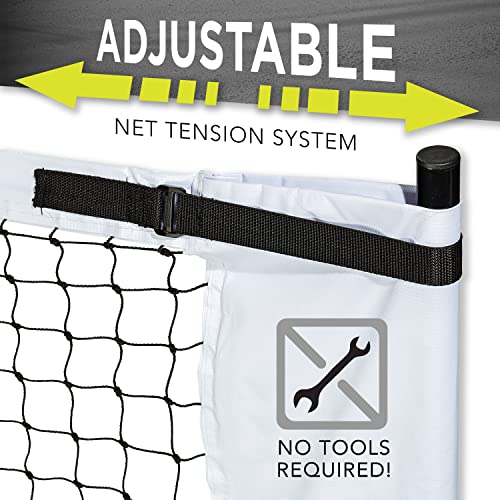 Franklin Sports Portable Outdoor Pickleball Net - Regulation Size 22' Foot Net with Travel Bag