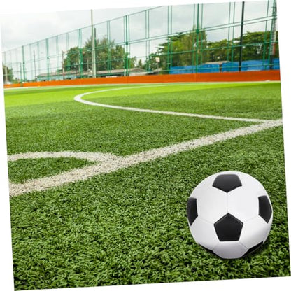 Kisangel Size 5 Pu Machine-Stitched Soccer Ball, Training Football for Outdoor Practice, Sturdy Youth Soccer Ball Suitable for School and Team Sports