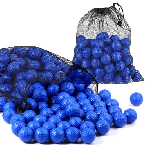 200 Pcs Foam Golf Practice Balls Bulk Realistic Feel Limited Flight Training Balls Soft for Outdoor Swing Indoor Backyard Training