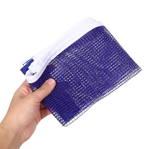 Portable Table Tennis Net with Clamp for Indoor Outdoor Training Iron Polyester Construction Easy Setup Pingpong Net Rack for Adult and Practice Sessions
