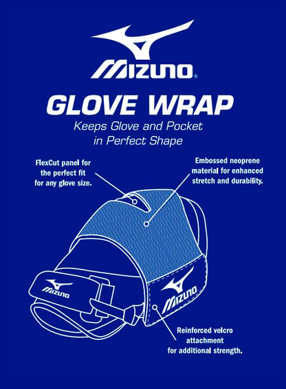 Mizuno Glove Wrap G2 Black (9090) ONE Size FITS All (ONE)