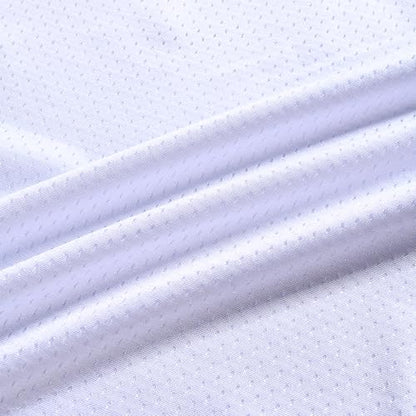 Youth Blank Football Jersey,Boy's Mesh Athletic Practice Footabll Shirts,Blank Footabll Jerseys for Kids S-XL - color: White, size: Medium