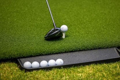 Dura-Pro Premium Turf Indoor/Outdoor Golf Mat. Bonus Tray + 3 Tees - style: Perfect Reaction 4'x4'-41mm