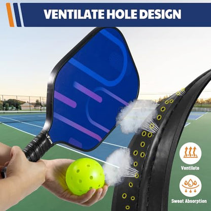 JAYA Pickleball Grip Tape, Extra-Length Overgrip for Pickleball Paddle, Sweat-Absorbing, Non-Slip Replacement Grip Wrap, Easy to Install