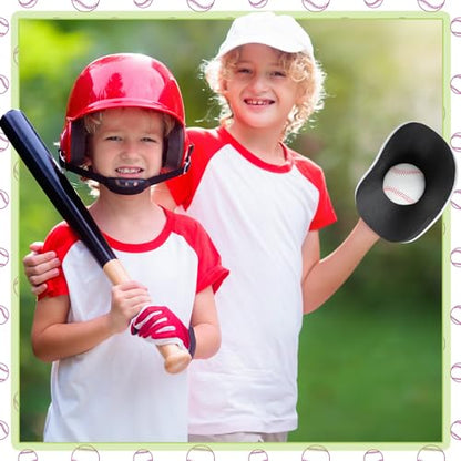 RoundFunny 12/18 Pcs Baseball Pancake Glove for Training, Foam Practice Fielding Baseball Softball Pancake Gloves, Quick Hands Batting Infield Training Practice Two Hands for Youth Adults