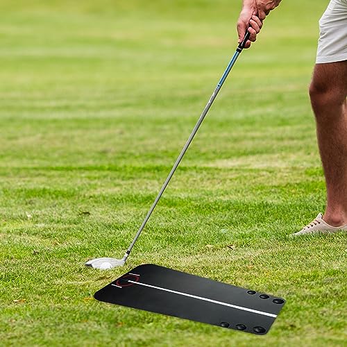 kowaku Golf Putting Portable Alignment Putter Line Straight Practice Putting Tutor Accessories for Easy Carrying Storage