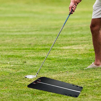 kowaku Golf Putting Portable Alignment Putter Line Straight Practice Putting Tutor Accessories for Easy Carrying Storage