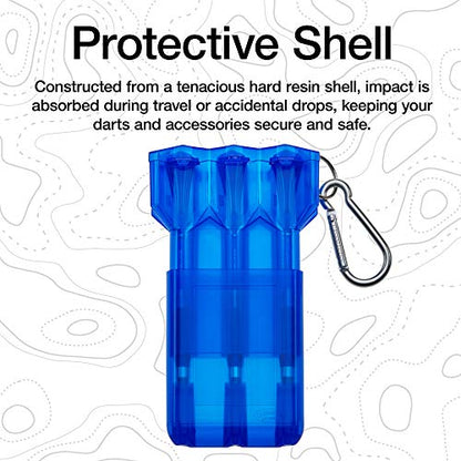 Casemaster by GLD Products Nomad Adjustable Dart Case - color: Blue