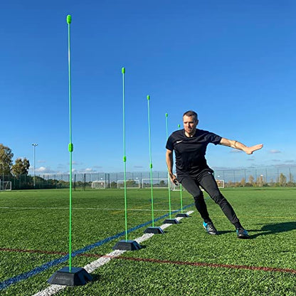 QUICKPLAY Base Weights to Train on Turf & Court | Fits Agility Poles and Kickster Soccer Goals