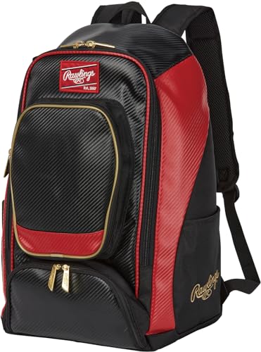 ローリングス(Rawlings) Backpacks, red, W34×H54×D21cm - color: Red