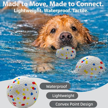 Dog Toy Balls, 2.3 Inch ETPU Material, Replacement Balls for Automatic Ball Launcher Machine, Perfect for Small & Medium Dogs, Perfect for 2.3 Inch Automatic Launcher - color: yellow