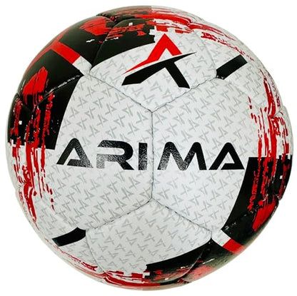 Professional 32-Panel Size 5 Soccer Ball – 442g Durable Training Ball for Hard Ground and Artificial Grass – All Weather Machine Stitched Ball with Pressure Control