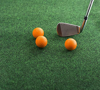 JEF World of Golf High Impact Foam Balls- Orange- 12 Pack
