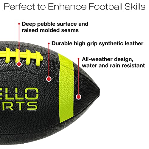 Xcello Sports JR Football Assortment w/Pump (Pack of 2)