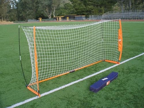 Bownet Portable Folding Soccer Goal – Pop Up Backyard & Training Soccer Net for Indoor or Outdoor – Easy Setup with Carry Bag - size: 6 x 12 Feet