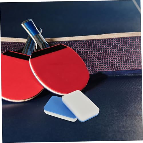 Totority 2pcs Paddle Sponge Cleaning Tool Table Tennis Racket Cleaner Sponge Brush Scrubber for Racket Supplies