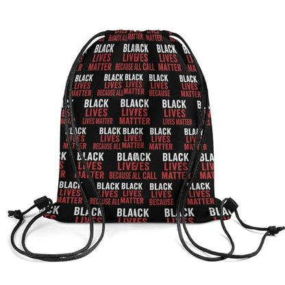 Lightweight Drawstring Sackpack Sports Backpack Waterproof for Gym Travel Hiking Men Women Durable Polyester, Flag Bags - color: Picture (348)