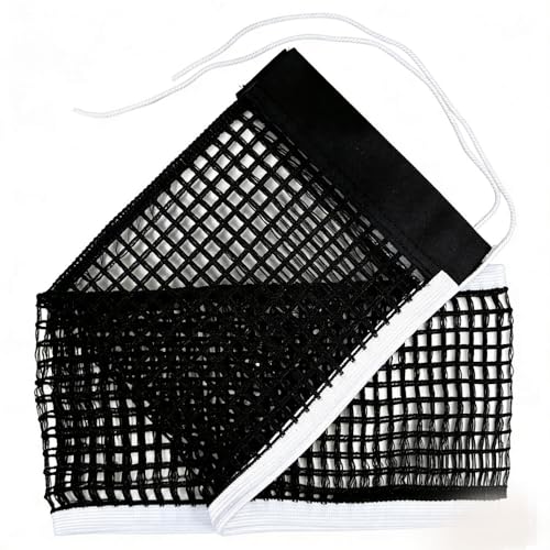 Nylon Table Tennis Net，Black Ping Pong Net Replacement Kit，（70.8" x 5.9"，Suitable for Indoor and Outdoor School Gymnasiums