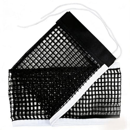 Nylon Table Tennis Net，Black Ping Pong Net Replacement Kit，（70.8" x 5.9"，Suitable for Indoor and Outdoor School Gymnasiums