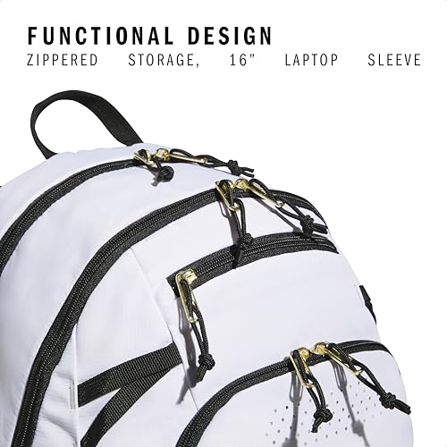 adidas Defender 5 Backpack for Sports, Gym, School and Travel, 33L
