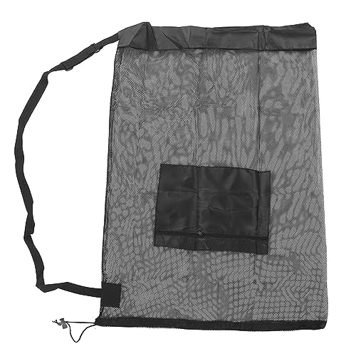 LIZEALUCKY Mesh Ball Bag Large Capacity Sport Equipment Storage Bag with Adjustable Strap for Various Balls Basketball Volleyball Baseball