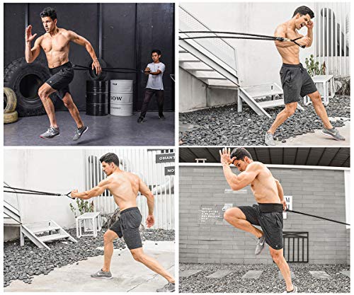Resistance Training Rope Explosive Force Bounce Physical Training Resistance Rope Improving Speed, Stamina and Strength - color: 6.6ft Elastic rope