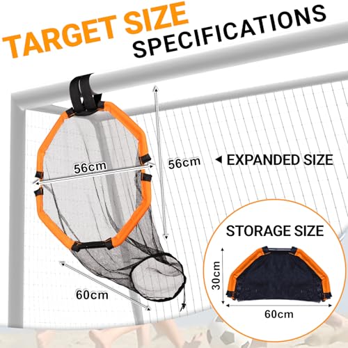 Dimples Excel 3 in 1 Soccer Goal Target Net Practice