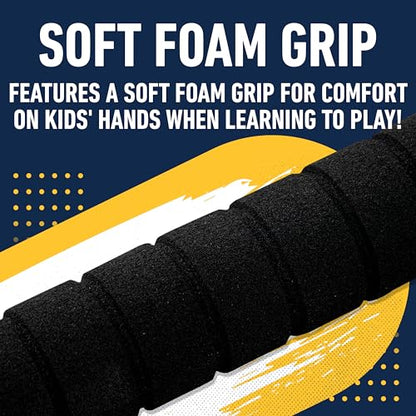 Franklin Sports MLB Jumbo Foam Baseball Bat + Ball Sets - Kids Oversize Foam Baseball Bats + Soft Baseballs - Indoor + Outdoor Youth Baseball Toy - MLB Team Baseball Bat + Ball Sets