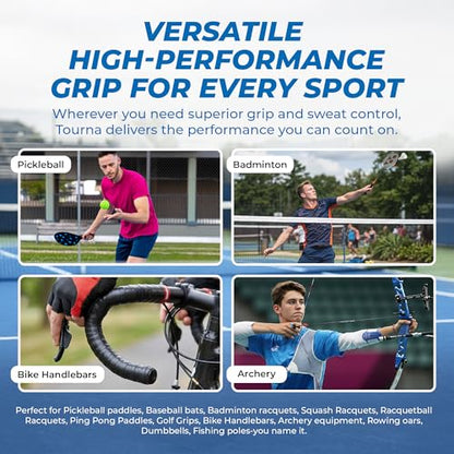 Unique Sports Tourna Tac 10 Pack Tacky Feel Tennis Grip