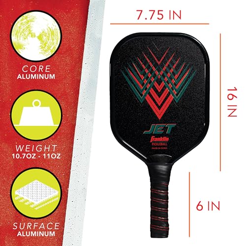 Franklin Sports Beginner Pickleball Sets - 2 + 4 Player Sets - Aluminum Paddles + X-40 Pickleballs - USA Pickleball (USAPA) Approved - style: 4 Player Set