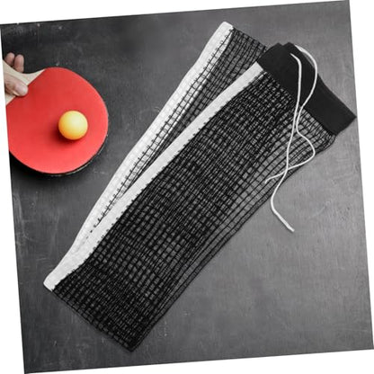 POPETPOP Retractable Table Tennis Net with Dense Mesh for Ball Retention Easy Setup and Storage Portable Training and Suitable for Indoor and