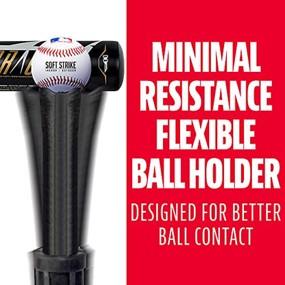 MLB 3 Position Black Batting Tee To-Go