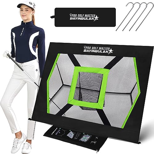 Golf Chipping Practice Net Backyard Driving Golf Accessories for Men Gift, 1 Pack - style: Classic Golf Net