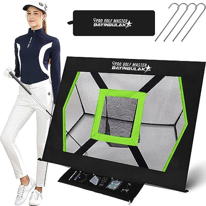 Golf Chipping Practice Net Backyard Driving Golf Accessories for Men Gift, 1 Pack - style: Classic Golf Net