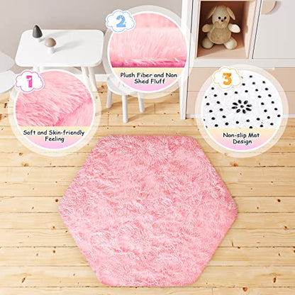 Princess Castle Girls Play Tent with Rug Pop Up Play Tent for Toddlers Kids DISHIO Playhouse Toys for 1 Year Old Birthday Gift Fairy for Girls with Lights Indoor Outdoor Kids with Mat - style: Tent with pink rug/lights