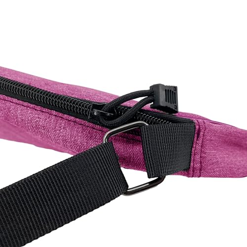 Tennis Bag Lightweight and Padded Tennis Rackets Cover with Adjustable Shoulder Strap - color: pink, size: 27.5"x11.4"