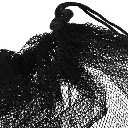 UPKOCH Heavy-duty Mesh Ball Bag Large Capacity Drawstring Sports Ball Storage Bag with Single Shoulder Strap for Basketball Volleyball Soccer Team Sports Equipment