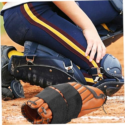 Totority Baseball Glove Strap Elastic Glove Wrap Open-Hole Design Accessory Performance