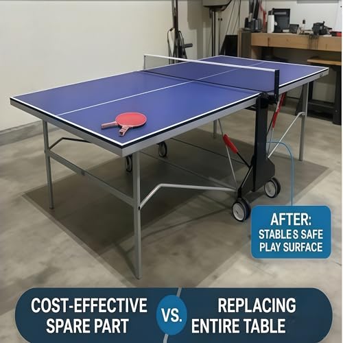 Ping Pong Table Leg Bracket Replacement Compatible with Kettler Topstar Table Tennis Tables,Support Clamp for Table Frame Repair, Durable Stabilizer Connector for Outdoor & Indoor Tables