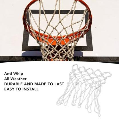 Ultra Sporting Goods Heavy Duty Basketball Net Replacement, All Weather Anti Whip, Fits Standard Indoor or Outdoor Rims,Basketball Net Replacement Anti Whip, Fits Standar