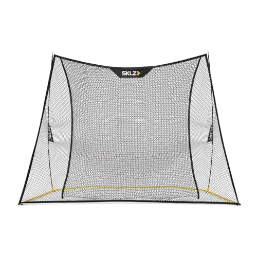SKLZ Home Range Golf Net for Backyard Practice with Dual Net for Smooth Ball Return and Carry Bag