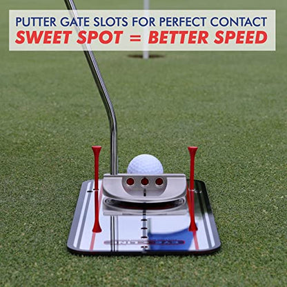 Genuine EyeLine Golf Alignment Putting Mirror - Top Training Aid on The PGA Tour - See Rapid Improvement - Helps Beginner, Junior, and Scratch Golfers - color: Classic Putting Alignment Mirror - SMALL
